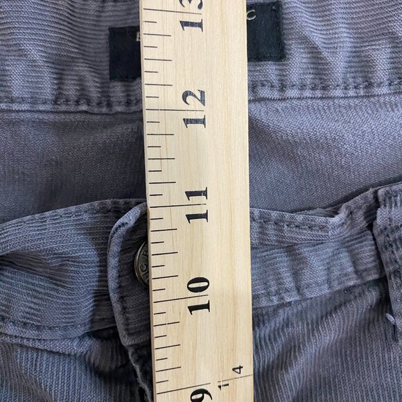 Banana Republic Pants Mens 36x33 Slim Fit Gray Chino Casual Corduroy - Picture 11 of 11